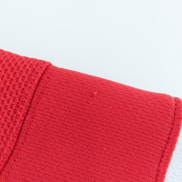 実際に弊社で買取させて頂いたReebok NHL DETROIT RED WINGS/デトロイトレッドウイングス ゲームシャツ ホッケーシャツ /4XLの画像 6枚目