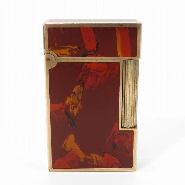 実際に弊社で買取させて頂いたS.T.Dupont/デュポン LINE2/ライン2 マーブル模様 ガスライター