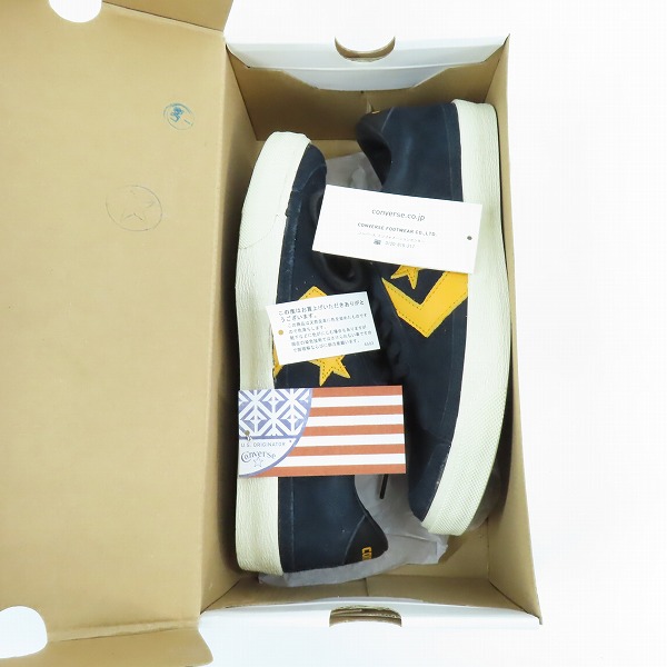 実際に弊社で買取させて頂いたCONVERSE/コンバース CX-250 SU OX 1C1084 BLACK/26の画像 7枚目