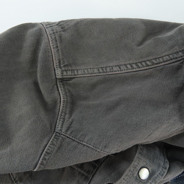 実際に弊社で買取させて頂いたNUMBER (N)INE/ナンバーナイン ウエスタンデニムシャツ S08-NNS001B/3の画像 5枚目