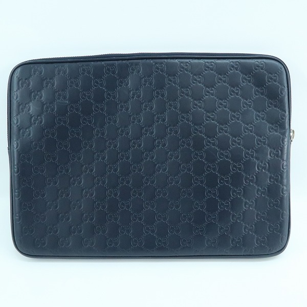 実際に弊社で買取させて頂いたGUCCI /グッチ GGエンボス ブリーフケース/PCケース/ラップトップケース 473884の画像 1枚目