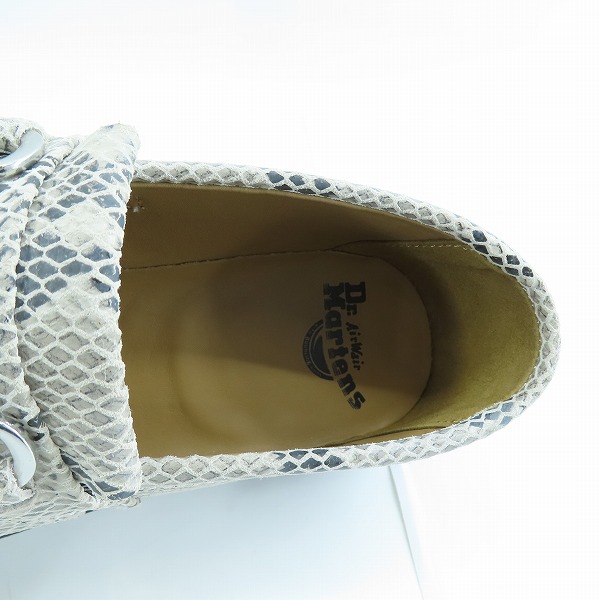 実際に弊社で買取させて頂いたDr.Martens/ドクターマーチン Adrian Snaffle エイドリアン パイソン タッセルローファー/UK8の画像 4枚目