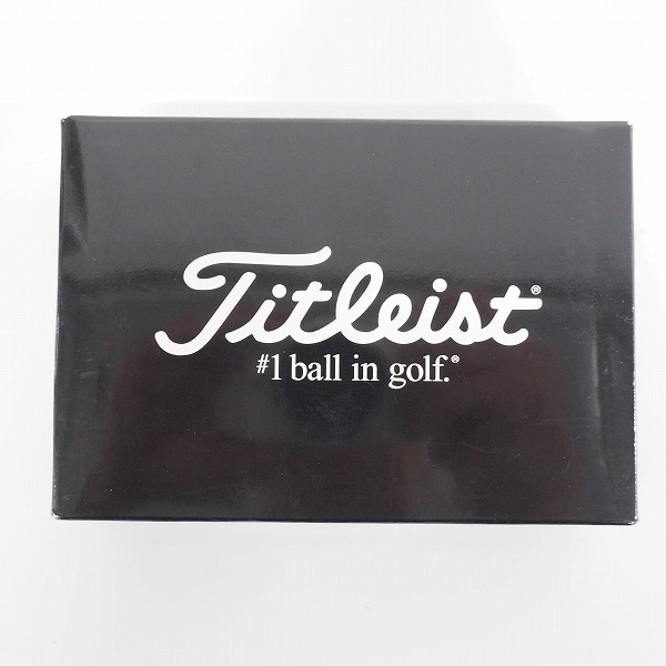 実際に弊社で買取させて頂いた【未使用/オウンネーム】Titleist/タイトリスト PRO V1 ゴルフボール YAHOO！ ホワイト 2スリーブ /6個の画像 3枚目