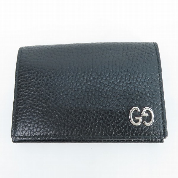 実際に弊社で買取させて頂いたGUCCI/グッチ カードケース ドリアン ブラック 473923