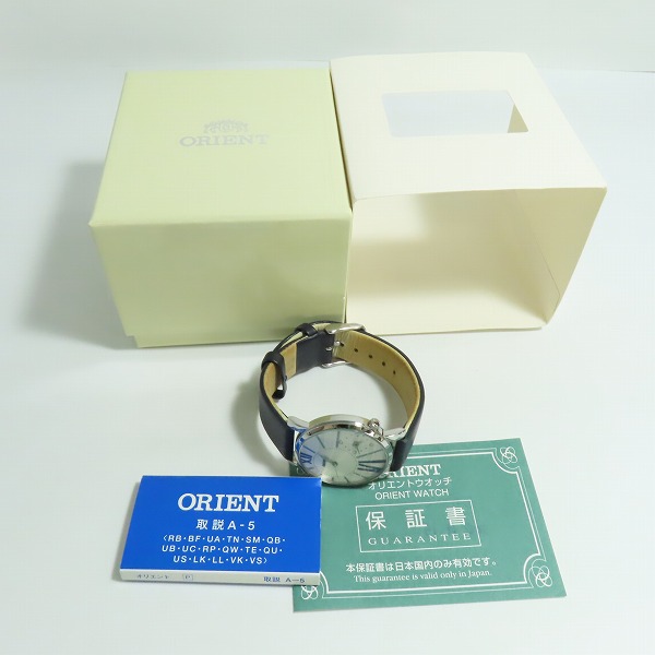 実際に弊社で買取させて頂いたORIENT/オリエント HAPPY STREAM COLLECTION/ハッピーストリームコレクション WV1211UB デュアルタイム【動作未確認】の画像 9枚目