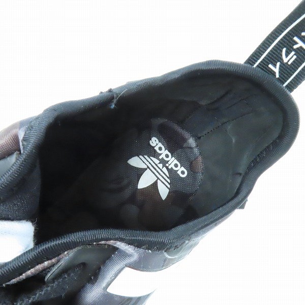 実際に弊社で買取させて頂いたadidas×A BATHING APE/アディダス×アベイシングエイプ NMD R1 BAPE サルカモ柄 BA7325/25.5の画像 5枚目