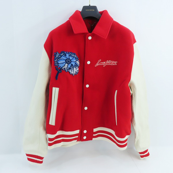 実際に弊社で買取させて頂いた【JPタグ/未使用】LOUIS VUITTON/ルイヴィトン 23SS 草間彌生 フラワーブルゾン スタジャン/RM231H MJY HOL31E/60