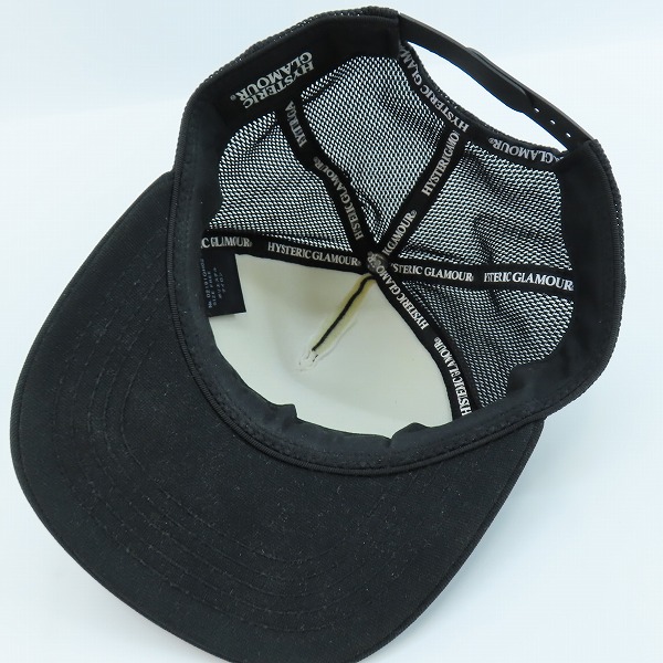 実際に弊社で買取させて頂いたHYSTERIC GLAMOUR/ヒステリックグラマー SOUND AND VISION メッシュキャップ 02191QH02の画像 6枚目