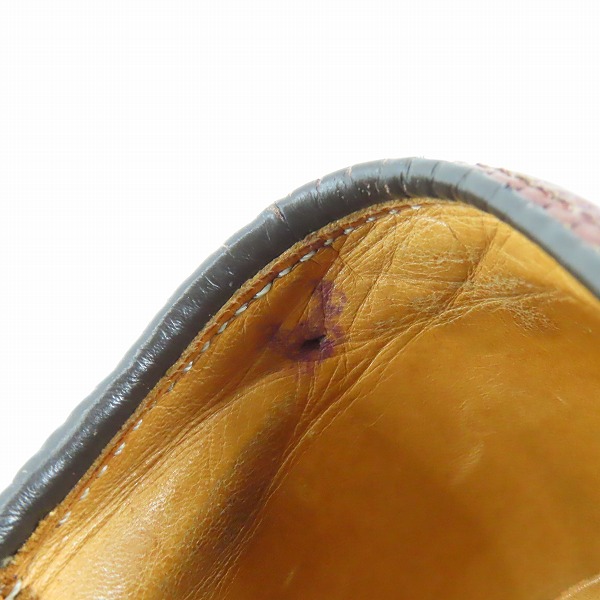 実際に弊社で買取させて頂いたALDEN×UNITED ARROWS/オールデン×ユナイテッドアローズ コードバン Vチップ 5432 7Dの画像 6枚目