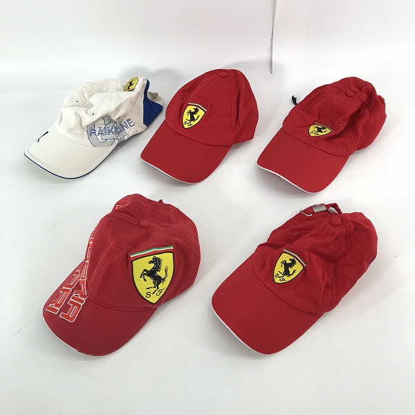 実際に弊社で買取させて頂いた【おまとめ】Ferrari/フェラーリ PUMA/プーマ キャップ/帽子