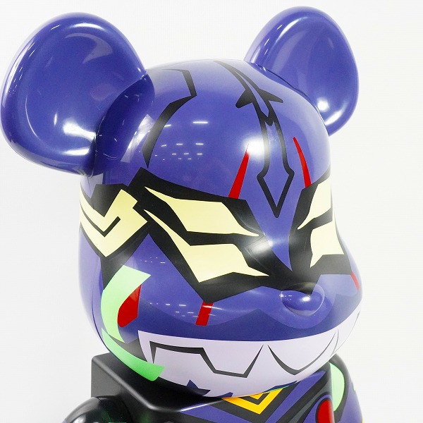 実際に弊社で買取させて頂いた★MEDICOM TOY/メディコムトイ BE@RBRICK/ベアブリック エヴァンゲリオン 第13号機(新塗装版) 1000％の画像 4枚目