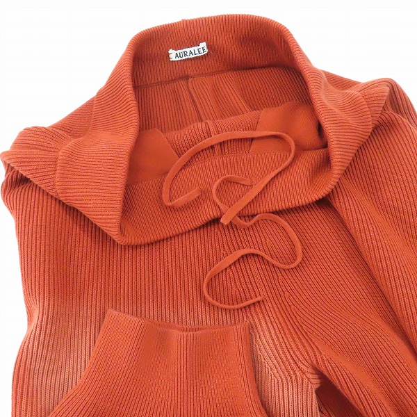 実際に弊社で買取させて頂いたAURALEE/オーラリー コットンニット イージーパンツ A8SP03TR/5の画像 2枚目