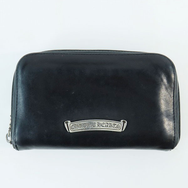 実際に弊社で買取させて頂いたCHROME HEARTS/クロムハーツ REC F ZIP MINI/レックジップミニ ラウンドジップウォレット