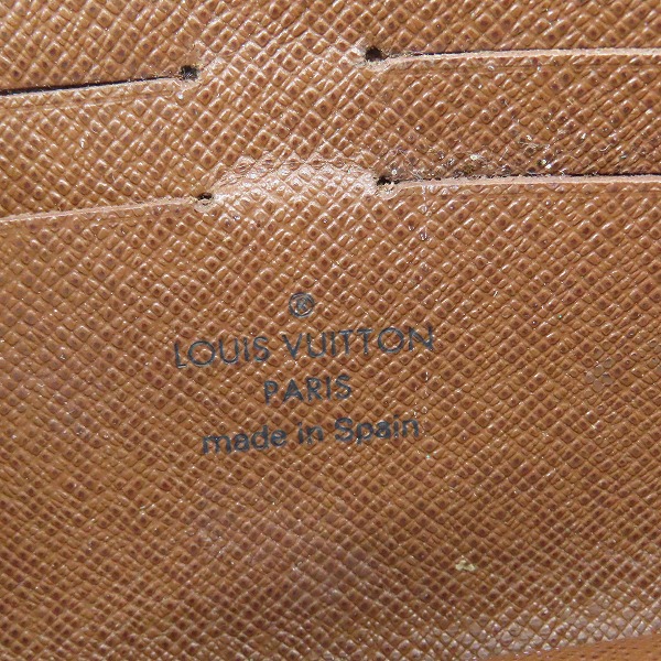 実際に弊社で買取させて頂いたLOUIS VUITTON/ルイ ヴィトン モノグラム ポルトフォイユ ボエシ 長財布 M63220の画像 4枚目