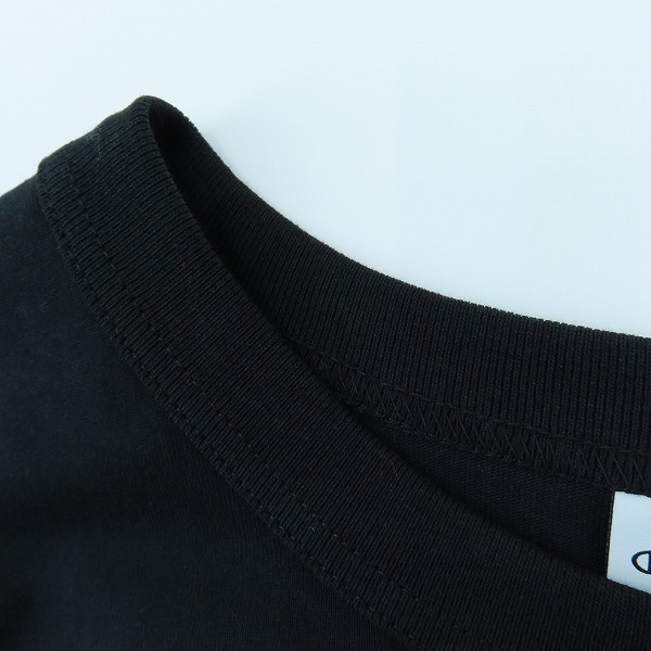 実際に弊社で買取させて頂いたWTAPS × Champion/ダブルタップス×チャンピオン 22AW  ACADEMY / SS ロゴ刺繍 半袖Tシャツ/Lの画像 7枚目