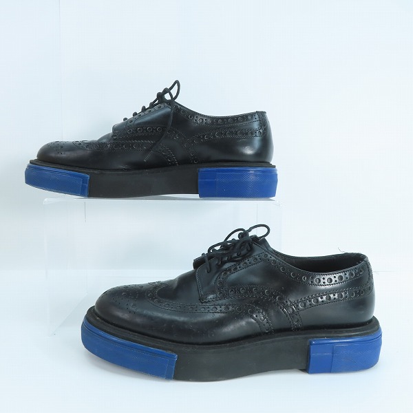 実際に弊社で買取させて頂いたEMPORIO ARMANI/エンポリオ アルマーニ ウイングチップ ドレスシューズ X4C381/6の画像 3枚目