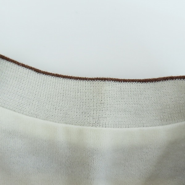 実際に弊社で買取させて頂いたA BATHING APE/アベイシングエイプ リバーシブル ボーダー 長袖tシャツ Mの画像 6枚目