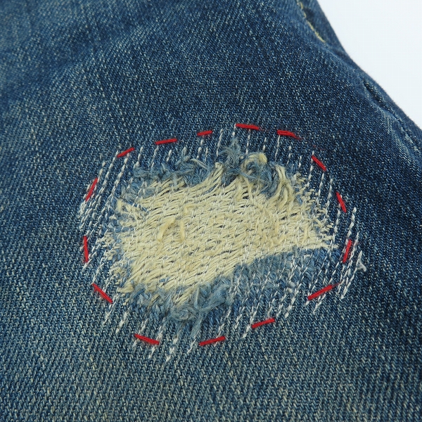 実際に弊社で買取させて頂いたHYSTERIC GLAMOUR×野口強/ヒステリックグラマー×ノグチツヨシ REAL WRINKLE CLASH加工/スタッズ 0204AP10/30の画像 8枚目