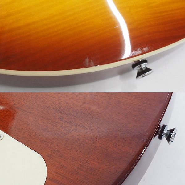 実際に弊社で買取させて頂いた★【美品】Blitz By Aria Pro Ⅱ/ブリッツ Leopard レスポールスタンダードType セットネック エレキギター ケース付の画像 7枚目