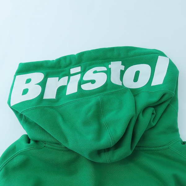 実際に弊社で買取させて頂いたF.C.R.B./F.C.Real Bristol/エフシーレアルブリストル 22SS LOGO APPLIQUE PULLOVER SWEAT HOODIE FCRB-220054 XLの画像 2枚目