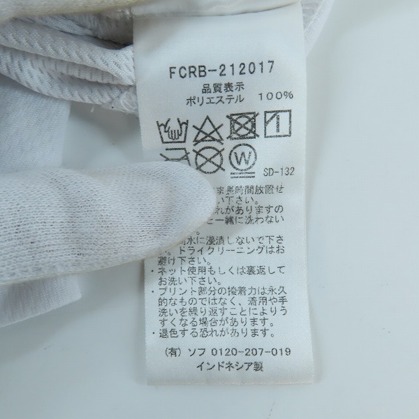 実際に弊社で買取させて頂いたF.C.R.B./F.C.Real Bristol/エフシーレアルブリストル  21AW MLB TOUR ALL TEAM BIG TEE Tシャツ FCRB-212017 Mの画像 4枚目