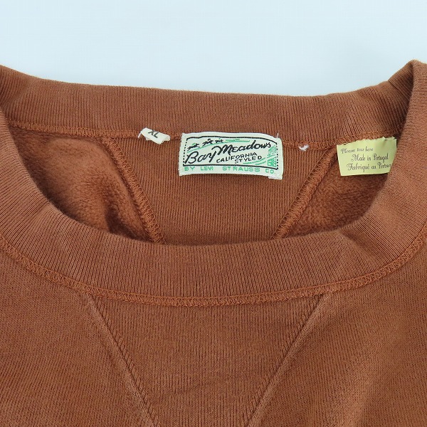 実際に弊社で買取させて頂いたLEVIS/リーバイス ヴィンテージクロージング bay meadows スウェット/XLの画像 4枚目