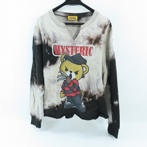 実際に弊社で買取させて頂いたHYSTERIC GLAMOUR/ヒステリックグラマー STREET オーバーサイズスウェット 01213CS12/F
