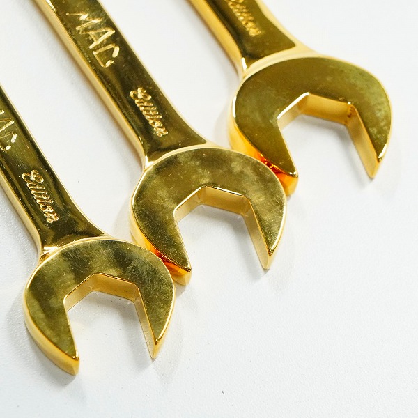 実際に弊社で買取させて頂いたMac Tools/マックツールズ 1993 Limited Edition 24K Gold Plated コンビネーションレンチ セットの画像 7枚目