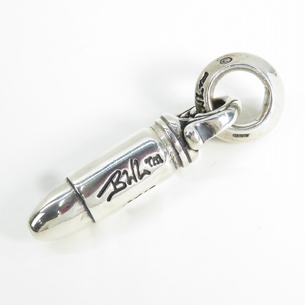 実際に弊社で買取させて頂いたBill Wall Leather/ビルウォールレザー 30th Bullet 30周年 バレット ペンダント ミディアム