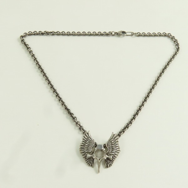 実際に弊社で買取させて頂いたBACKBONE/バックボーン ウイング ボーン ネックレスの画像 9枚目