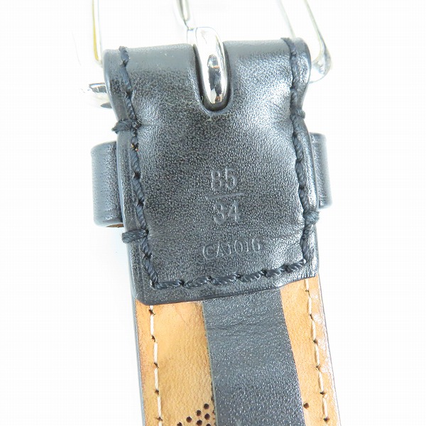 実際に弊社で買取させて頂いたLOUIS VUITTON/ルイヴィトン サンチュール・ペルフォ マヒナ モノグラムパンチング ベルトレザー M6931/CA1016の画像 3枚目