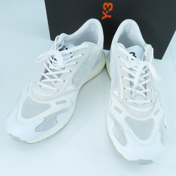 実際に弊社で買取させて頂いたY-3/ワイスリー Yohji Yamamoto×adidas/ヨウジヤマモト×アディダス RHISU RUN スニーカー FU8505/26.5