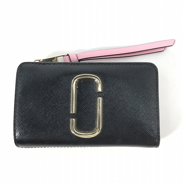 実際に弊社で買取させて頂いたMARC JACOBS/マークジェイコブス SNAPSHOT/スナップショット 二つ折り 財布/ウォレット