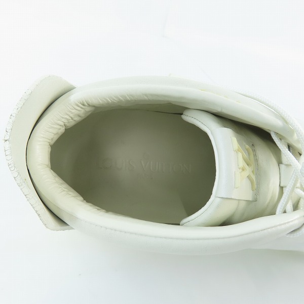 実際に弊社で買取させて頂いたLOUIS VUITTON/ルイヴィトン フューズレッジライン ハイカット スニーカー size7の画像 4枚目