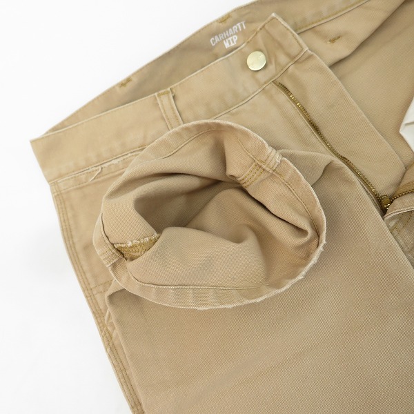 実際に弊社で買取させて頂いたCarhartt/カーハート DOUBLE KNEE パンツ ピンクベージュ系/30×32の画像 6枚目