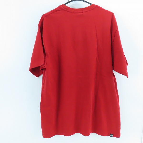 実際に弊社で買取させて頂いた【未使用】HYSTERIC GLAMOUR/ヒステリックグラマー ガール プリント 半袖Tシャツ レッド 0222CT10/XLの画像 1枚目