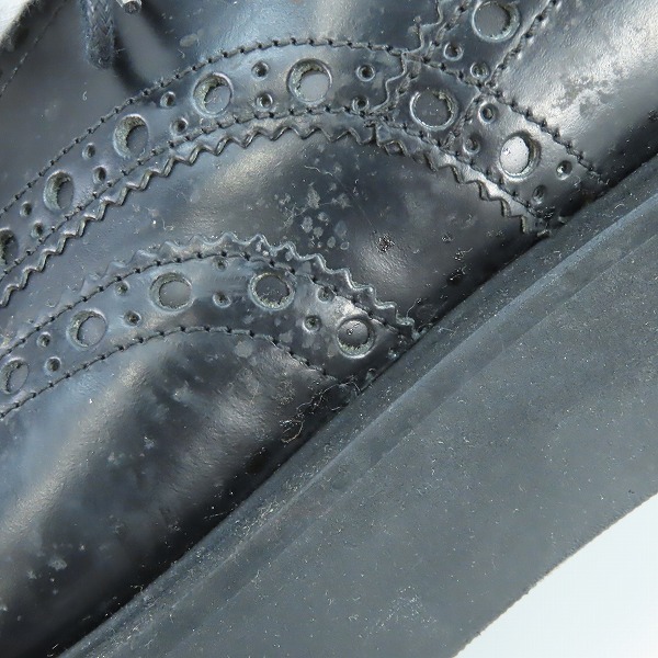 実際に弊社で買取させて頂いたEMPORIO ARMANI/エンポリオ アルマーニ ウイングチップ ドレスシューズ X4C381/6の画像 7枚目