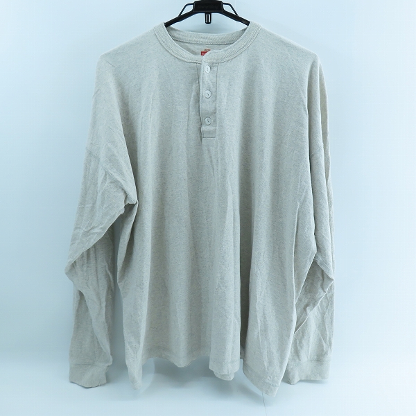 実際に弊社で買取させて頂いたHealthknit × JOURNAL STANDARD/ヘルスニット ×ジャーナルスタンダード ヘンリーネックカットソー Lの画像 0枚目