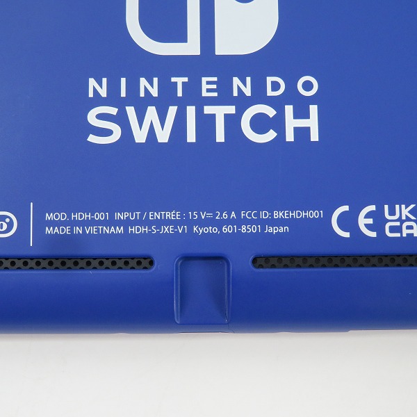 実際に弊社で買取させて頂いた任天堂 Nintendo Switch Lite/ニンテンドー スイッチ ライト ブルー 本体 HDH-001 【簡易動作確認済】の画像 4枚目