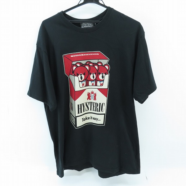 実際に弊社で買取させて頂いたHYSTERIC GLAMOUR/ヒステリックグラマー TAKE IT EASY Tシャツ 02221CT33/XL
