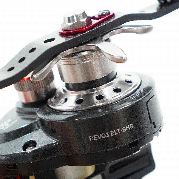 実際に弊社で買取させて頂いたAbuGarcia/アブガルシア REVO3 ELT-SHS REVO ELITE8 レボ エリート8 右ハンドル ベイトリールの画像 8枚目