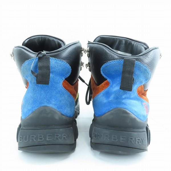 実際に弊社で買取させて頂いたBURBERRY/バーバリー トレッキングブーツ スウェード 切り替え/41の画像 1枚目