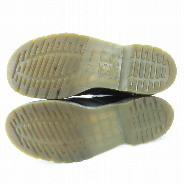 実際に弊社で買取させて頂いたDr.Martens/ドクターマーチン スチールトゥ/10ホールブーツ/BOOTS ブラック 1919 VR2/9の画像 2枚目