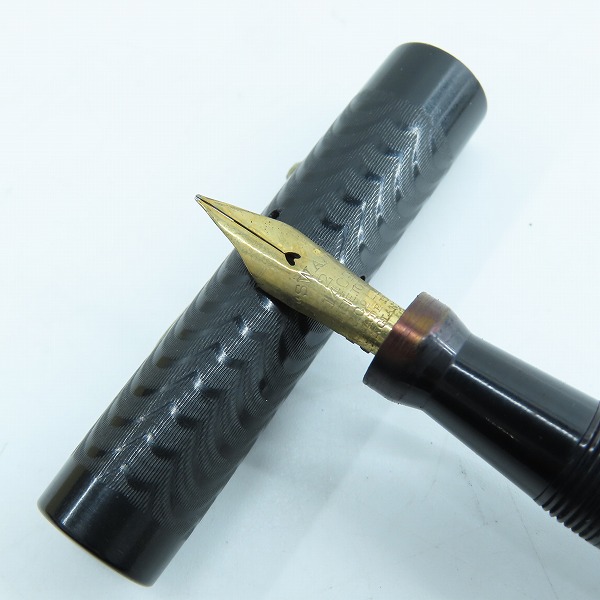 実際に弊社で買取させて頂いたMABIE-TODD SWAN/マービートッドスワン ペン先刻印 14CT ビンテージ 万年筆