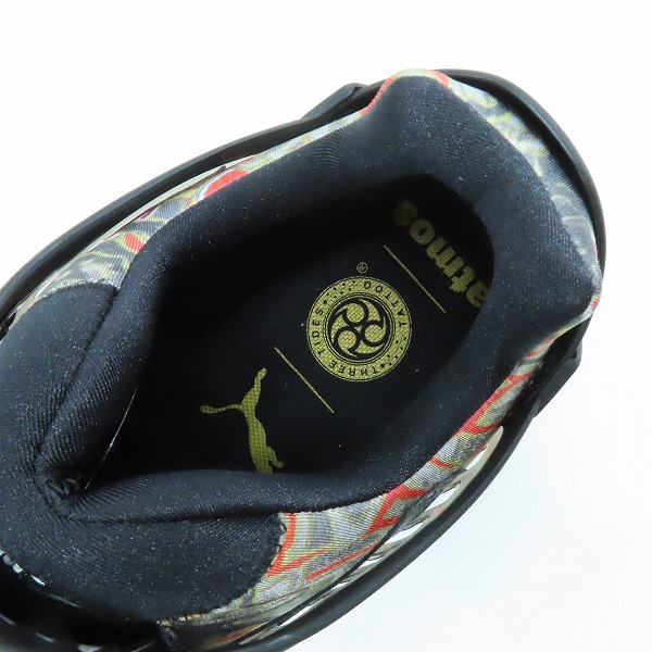 実際に弊社で買取させて頂いたPUMA×DISC BLAZE× TTT×ATMOS/プーマ ×ディスクブレイズ×TTT×アトモス ローカットスニーカー 393828-01/28.5の画像 4枚目
