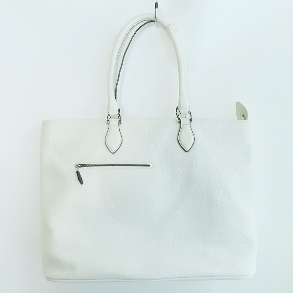 実際に弊社で買取させて頂いたGALLERIANT/ガレリアント レザー トートバッグ ビジネスバッグ ホワイト系