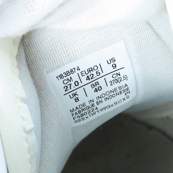 実際に弊社で買取させて頂いたOnitsuka Tiger/オニツカタイガー DELECITY/デレシティ ローカットスニーカー 1183B874/27の画像 5枚目