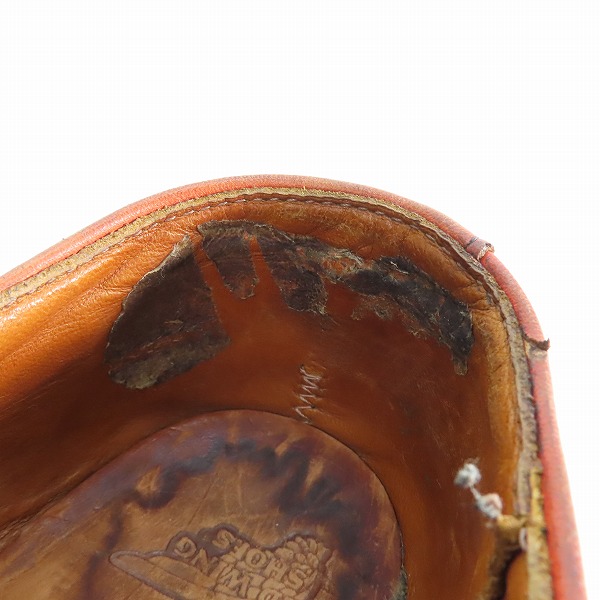 実際に弊社で買取させて頂いたRED WING/レッドウィング オックスフォード ワークブーツ 8103/8Dの画像 7枚目