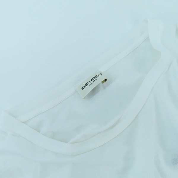実際に弊社で買取させて頂いたSAINT LAURENT PARIS/サンローランパリ プリント半袖Tシャツ 377671 Y2JU1/Lの画像 5枚目