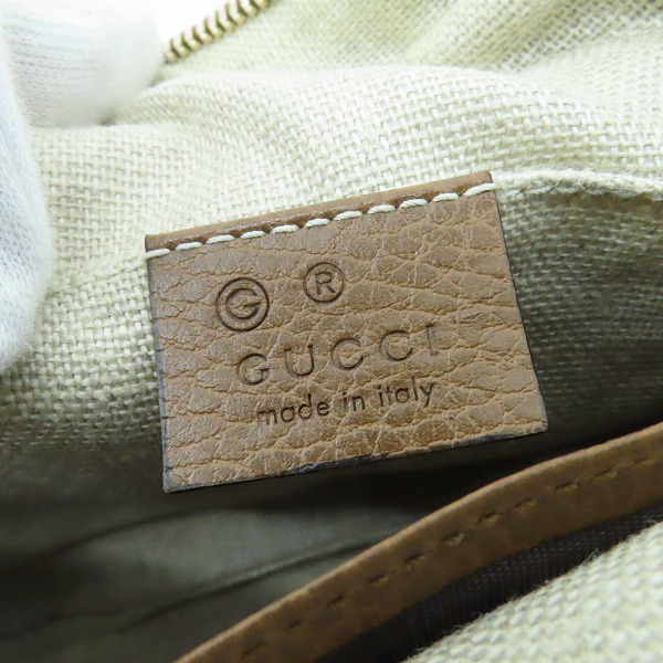 実際に弊社で買取させて頂いたGUCCI/グッチ ショルダーバッグ ＧＧキャンバス 449413 527066の画像 5枚目